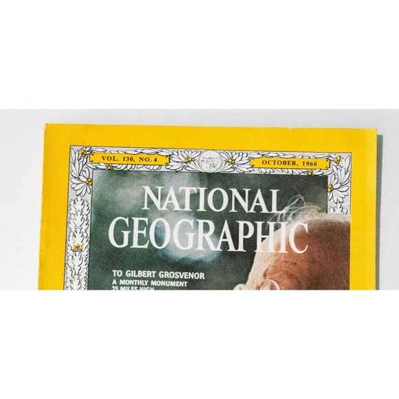 National Geographic Magazine October 1966 Vol. 130 No. 4 - Picture 2 of 8
